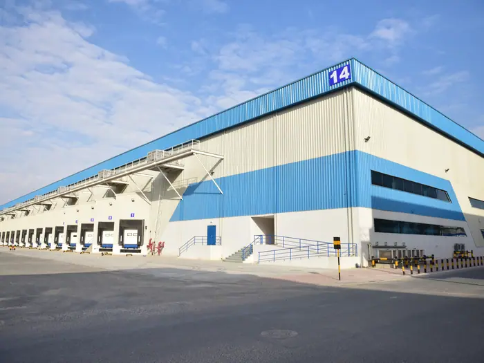 Agility air-conditioned warehouse exterior