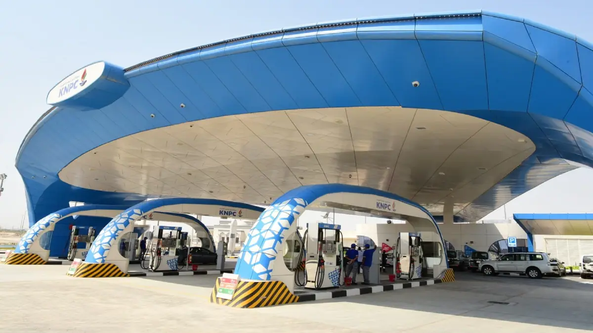 KNPC petrol filling station built by POWER