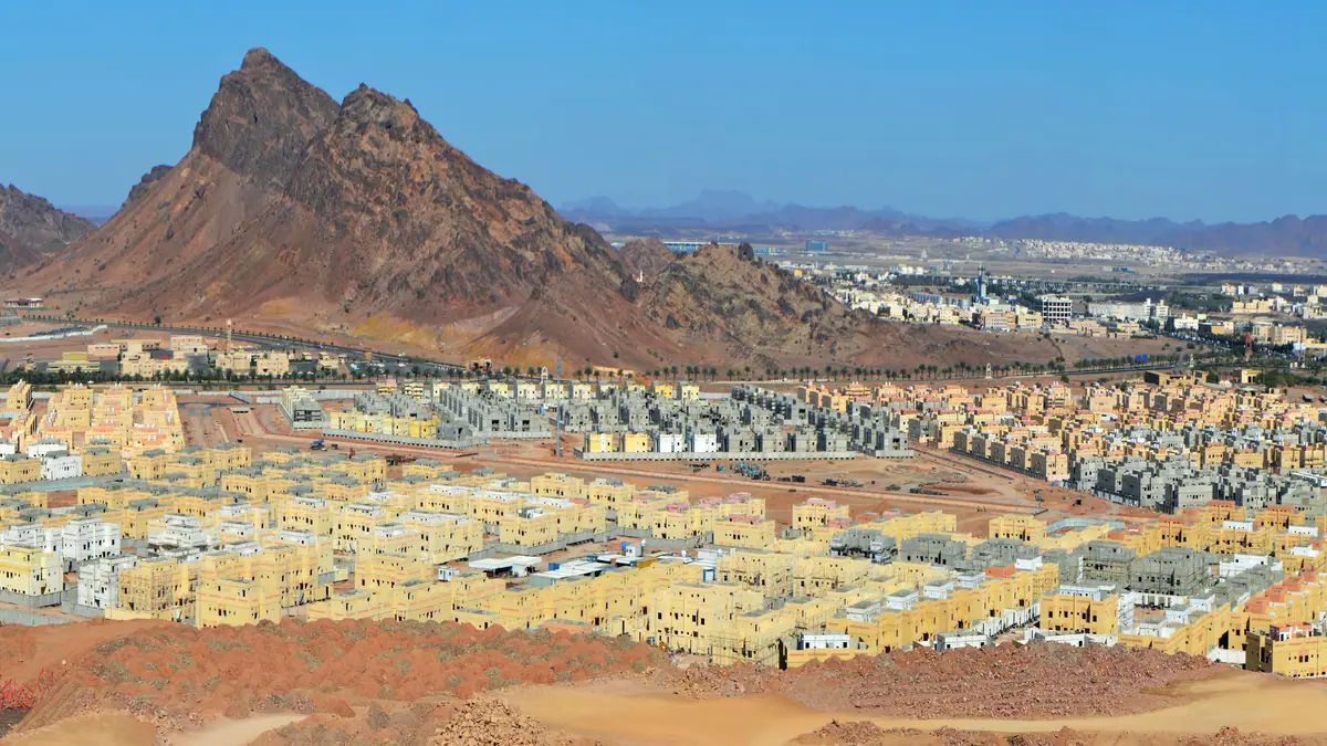 Panorama of the SANG villas at Al Madinah